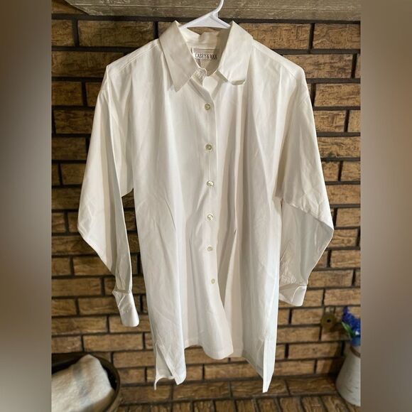 Casey & Max white‎ button down - Picture 1 of 6
